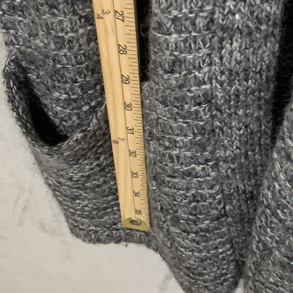 J Jill Pure Jill Chunky Knit Cottagecore Grandpa Cardigan Mohair Wool Cashmere - Picture 7 of 10